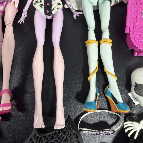 Lot of 7 Monster High Dolls Clothes Accessories 2008-2011 Mattel G1 - Picture 7 of 12